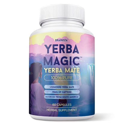 Yerba Magic Kapseln – Pure Yerba Mate & 5-in-1-Supermischung | Natürliche Energie