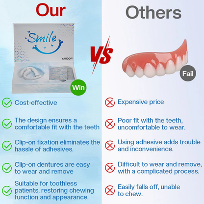 Official Store | EcoLancor™ Moldable Dentures🧑🏽‍⚕️Obtain American Dental Association (ADA) Certification ✅