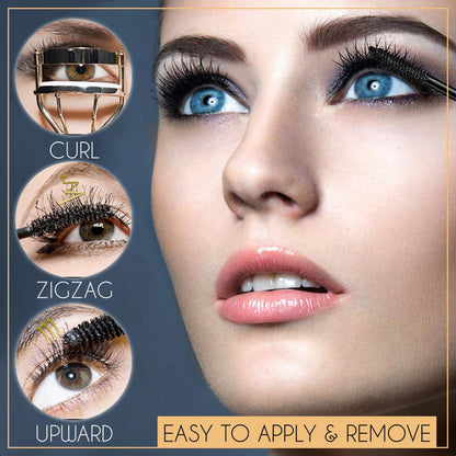 🔥Letzter Tag – 80% Rabatt🔥 Ultra Boost Seidenfaser-Mascara